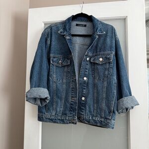 Marta Oversized Jean Jacket - MAVI - S